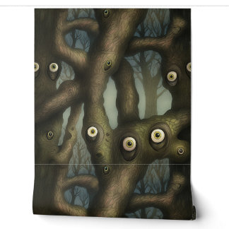 Papier Peint Googly Eyed Garden Botanical