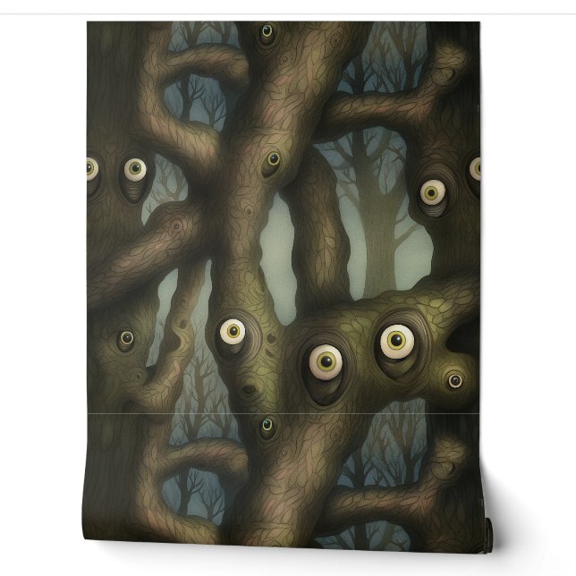 Papier Peint Googly Eyed Garden Botanical (Déroulement)