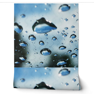 Papier Peint Gouttes d'eau