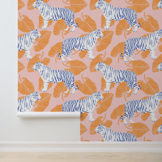 Papier Peint Gros Tigre de chat moderne