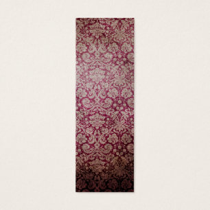 Papier peint grunge rose foncé de damassé