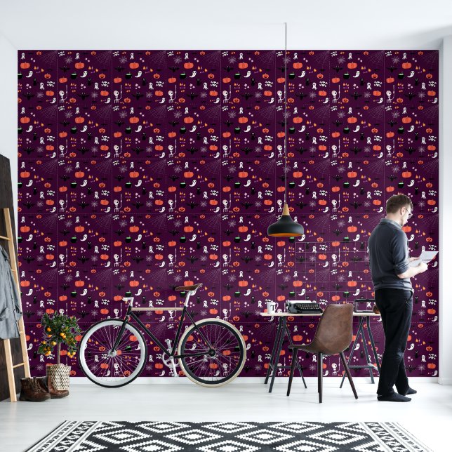 Papier Peint Halloween (Salon)