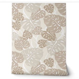 Papier Peint Hanger de Cliff - Feuille de Monstera Hawaiian - N