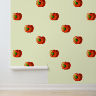 Papier Peint Happy Apple Worm Funny