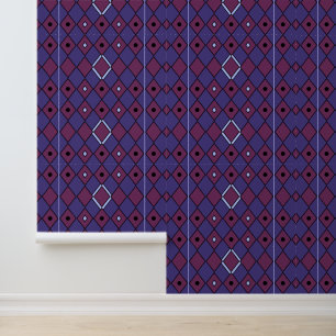 Papier Peint Harlequin Diamant Pourpre