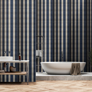 Papier Peint Heritage Luxe n° 3 (Indigo + Terre) Luxe