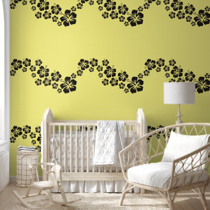 Papier Peint Hibiscus - Fleurs de Décor 1