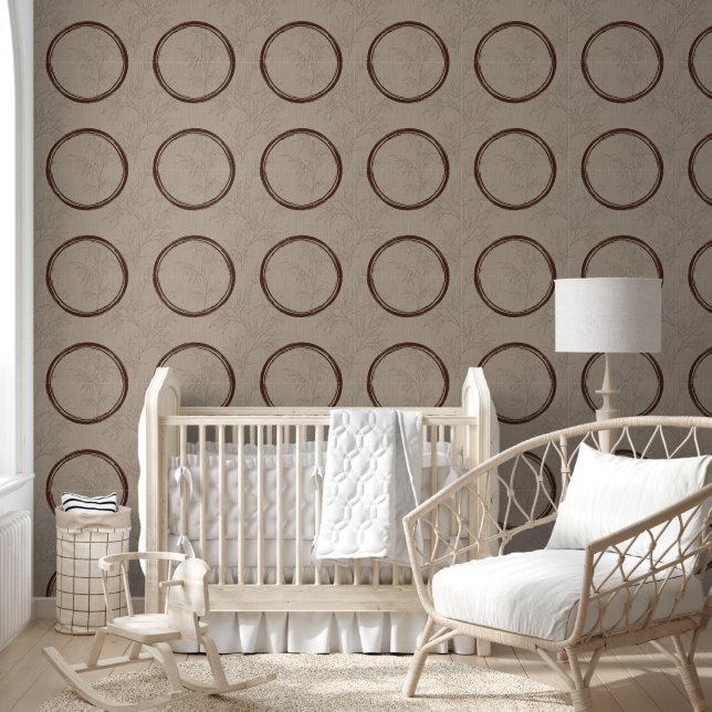 Papier Peint High End Textured Bamboo Inspired Regal Design (Enfants)