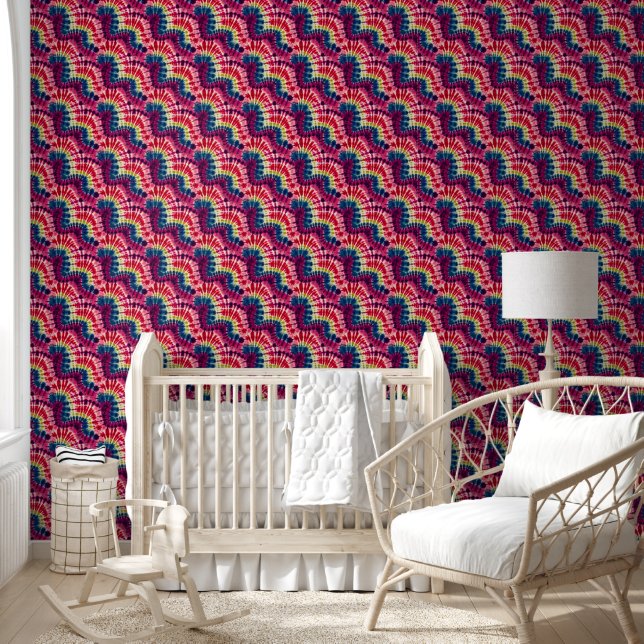 Papier Peint Hippie Batik (Enfants)