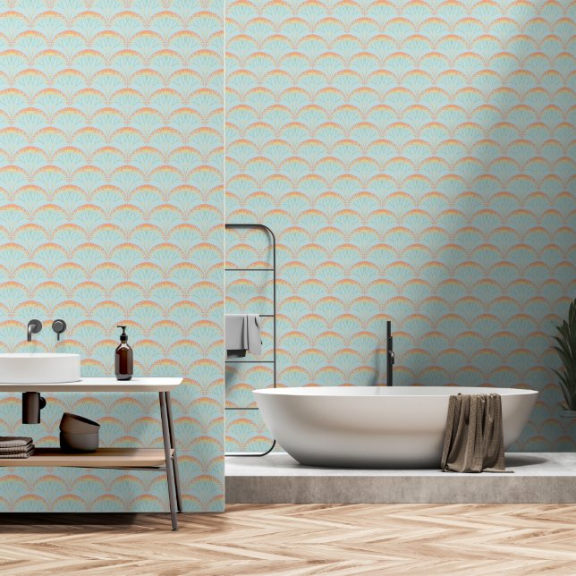 Papier Peint Hiver Skeletal (Salle de bain)