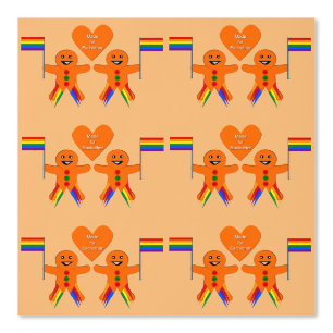 Papier Peint Hommes gays Noël Gingpain Couple