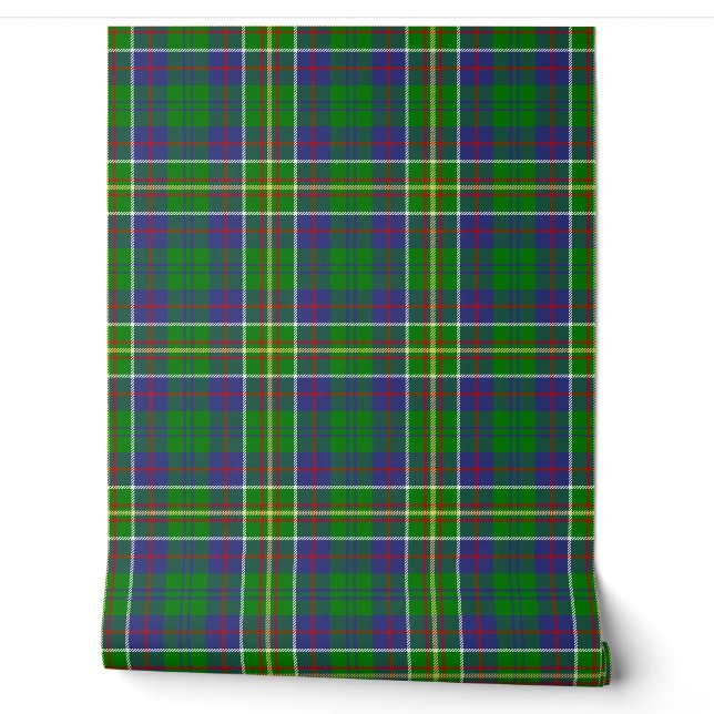 Papier Peint Hunter Tartan Plaid Clan écossais (Déroulement)