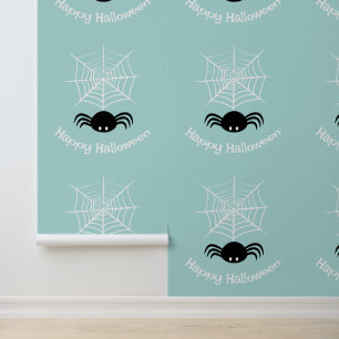Papier Peint Illustration d'araignée d'Halloween effrayante