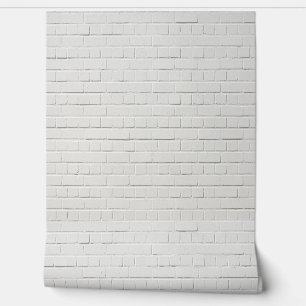 Papier Peint image murale en brique blanche