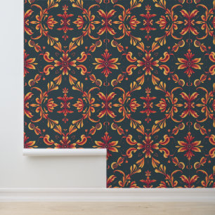 Papier Peint Imaginaire floral : Élégant Motif inspiré de l'aut