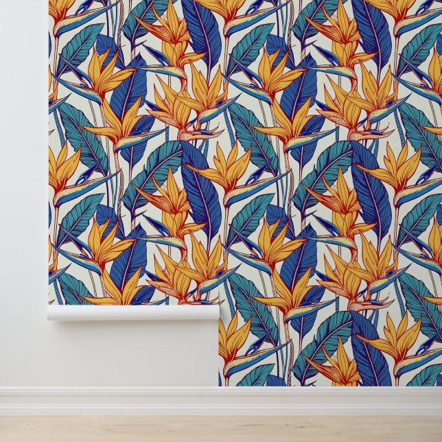 Papier Peint Impression d'aloha tropicale (Application)