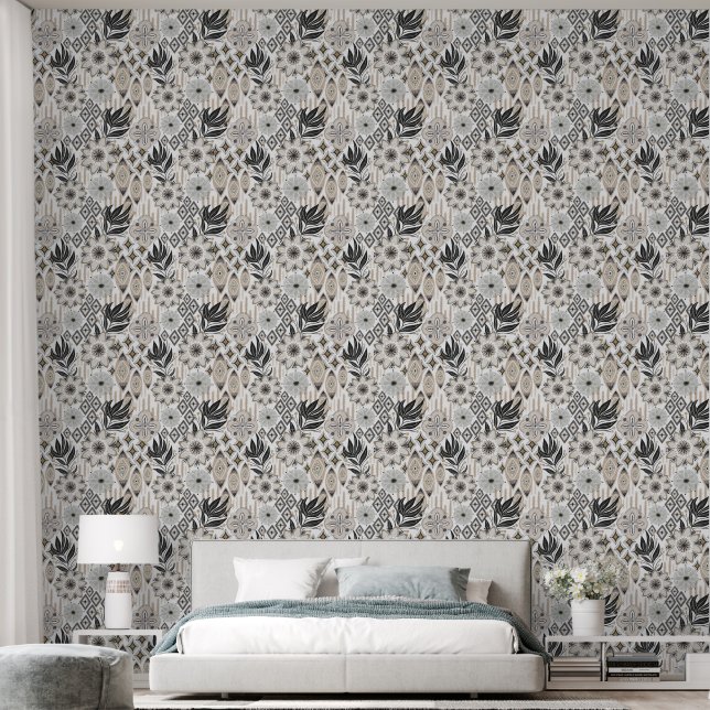 Papier Peint Jardin Boho (Chambre à coucher)