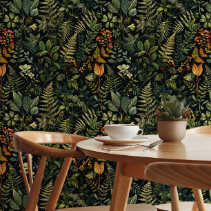 Papier Peint Jardin botanique de minuit