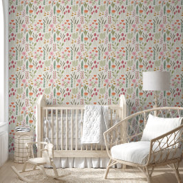 Papier Peint Jardin de prairie botanique serene