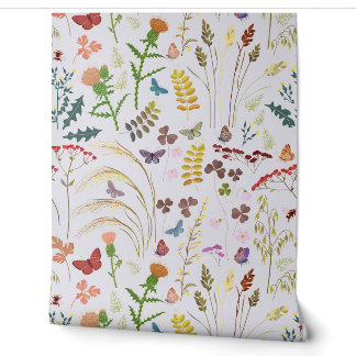 Papier Peint Jardin d'été sauvage