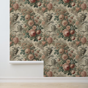 Papier Peint Jardin du Goatman - Conception du folklore gothiqu