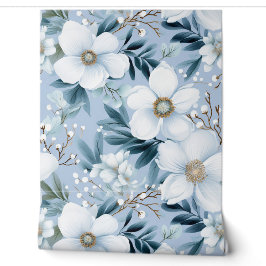 Papier Peint Jardin glaciaire Botanique d'hiver