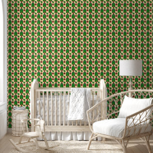 Papier Peint Jardin Happy Froggy : Grenouille verte mignonne & 