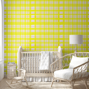Papier peint Jaune Plat
