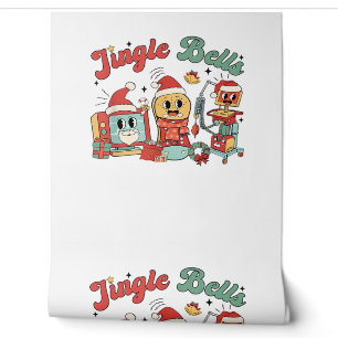 Papier Peint Jingle Bells Nurse, Christmas Nurse, Funny Christa