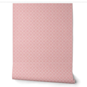 Papier Peint jolie pêche couleur unie / motif