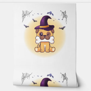Papier Peint Joyeux chien d'Halloween