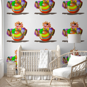 Papier Peint Joyeux Clown avec Ball Funny