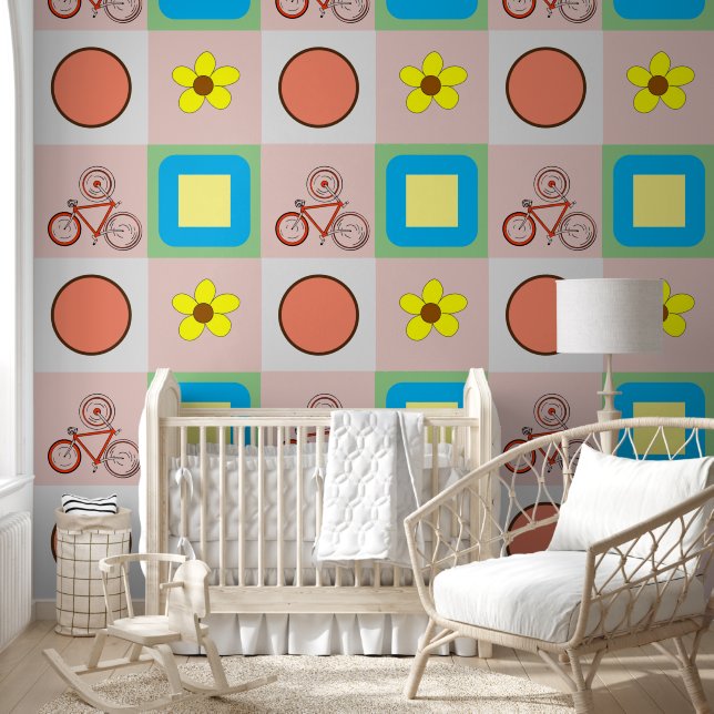 Papier Peint Joyeux et ludique (Enfants)