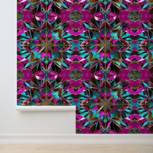 Papier Peint Kaleidoscope étincelant Disco Peel and Stick