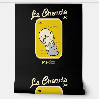 Papier Peint La Chancla jaune 