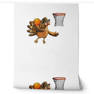 Papier Peint La Turquie Joue Au Basket-Ball Thanksgivi