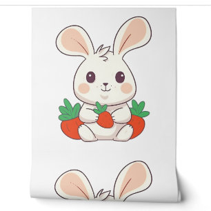 Papier Peint Lapin Lapin Mets Animaux Pour Enfants Lapin Pâques