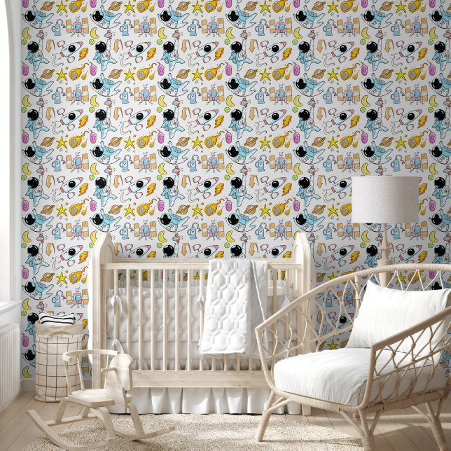 Papier Peint L'astronaute Life Kid's Nursery (Enfants)