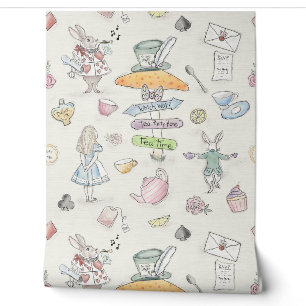 Papier Peint Le Tea Party d'Alice