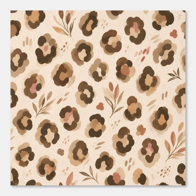Papier peint léopard (Recto)