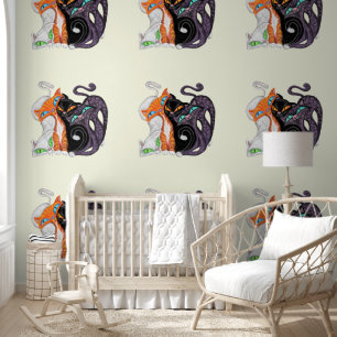 Papier Peint Les chats bouddhistes amusants