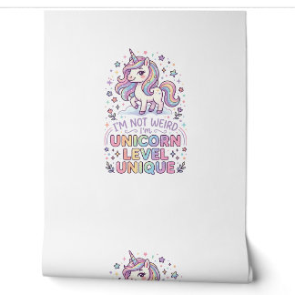 Papier Peint Licorne Je ne suis pas bizarre, je suis licorne de