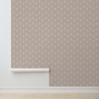 Lignes d'arche Brown Beige Abstraites modernes