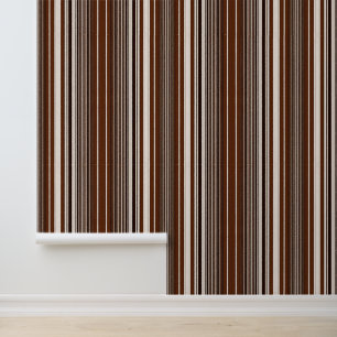 Papier Peint Linge populaire Collection blanche Brown de luxe