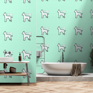 Papier Peint Logo de DOG Aqua Green