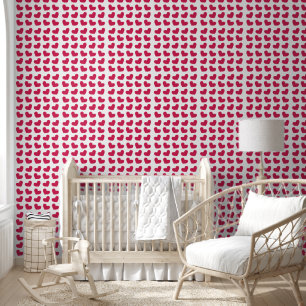 Papier Peint Love Pink Love Heart