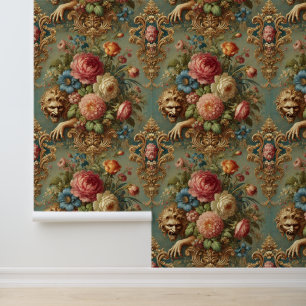 Papier Peint Luxe - Design floral gothique