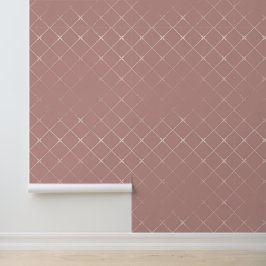 Papier Peint Luxe Elegant Motif géométrique brillant