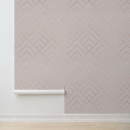 Papier Peint Luxe Elegant Motif géométrique brillant