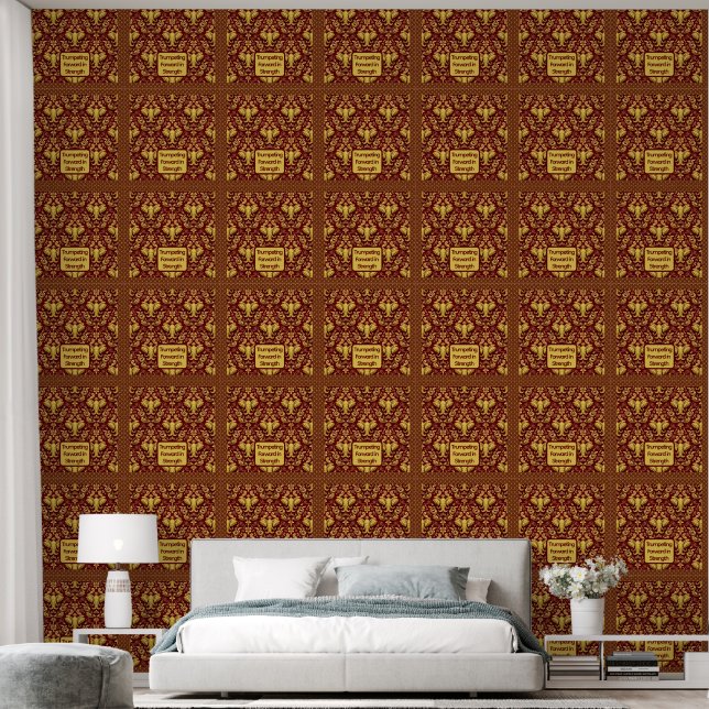 Papier Peint  Luxury Elephant : Achempong Mara Trumpeting Glory (Chambre à coucher)